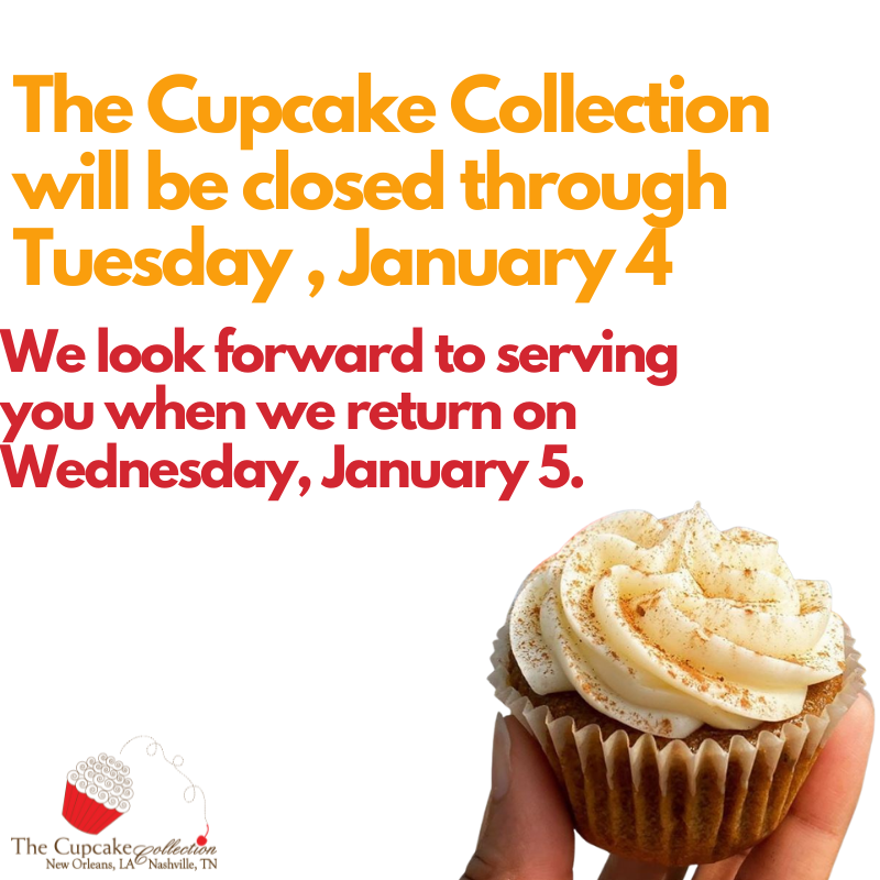 Special New Year's Hours The Cupcake Collection