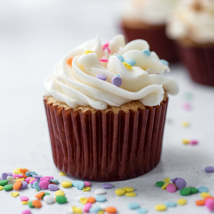 Gluten-Free Birthday Cake Cupcake