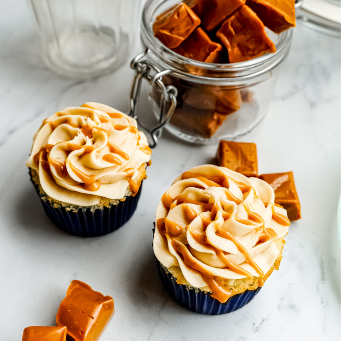 Caramel Cake Cupcake