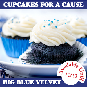 Blue Velvet Cupcake