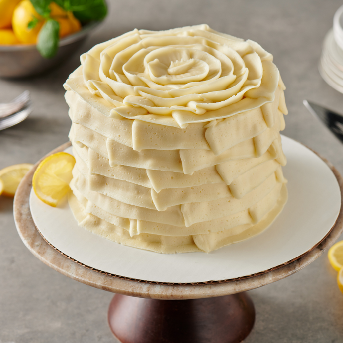 Gluten Free Ruffle Cake