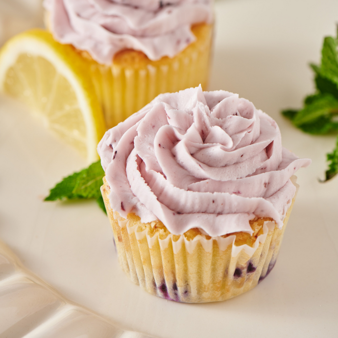 Lemon Berry Cupcake