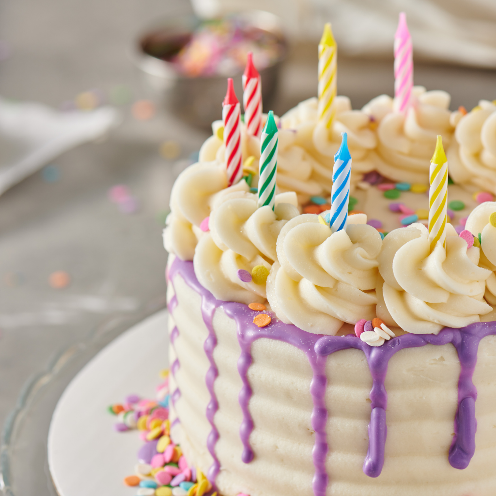 Drip Birthday Cake – The Cupcake Collection