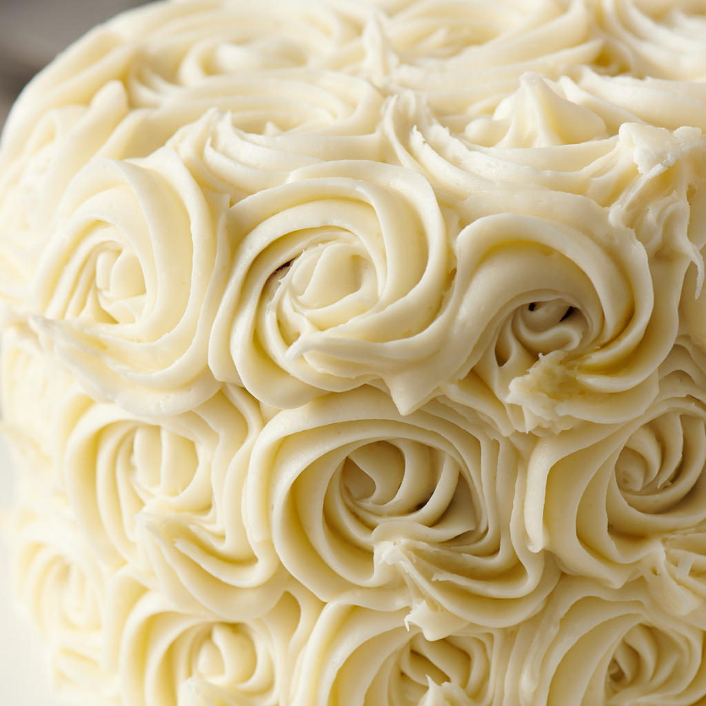 Vegan Rosette Cake